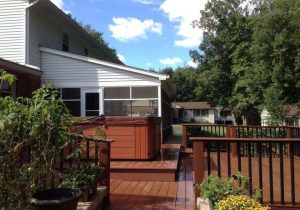 Hot tub deck 2